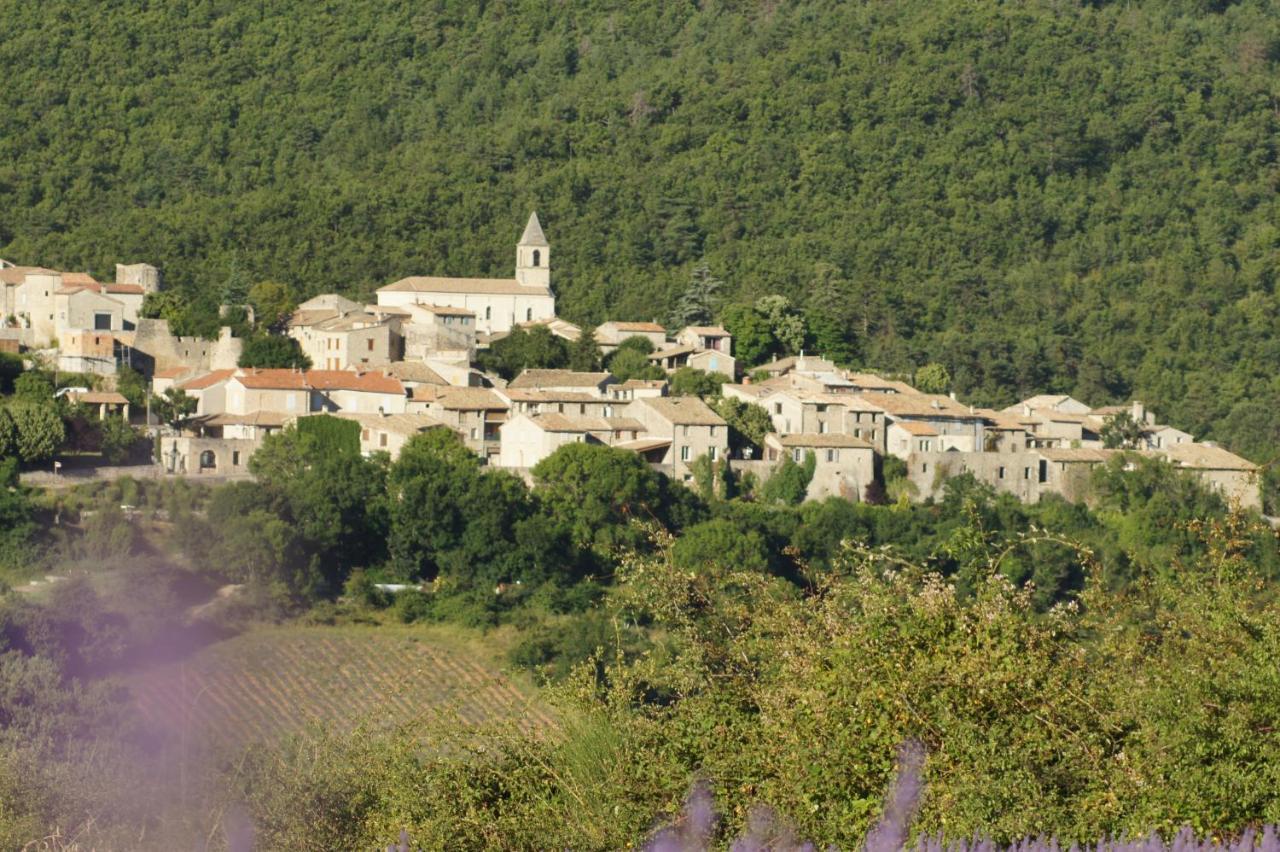 ホテル La Claveliere Saint-Auban-sur-lʼOuvèze エクステリア 写真