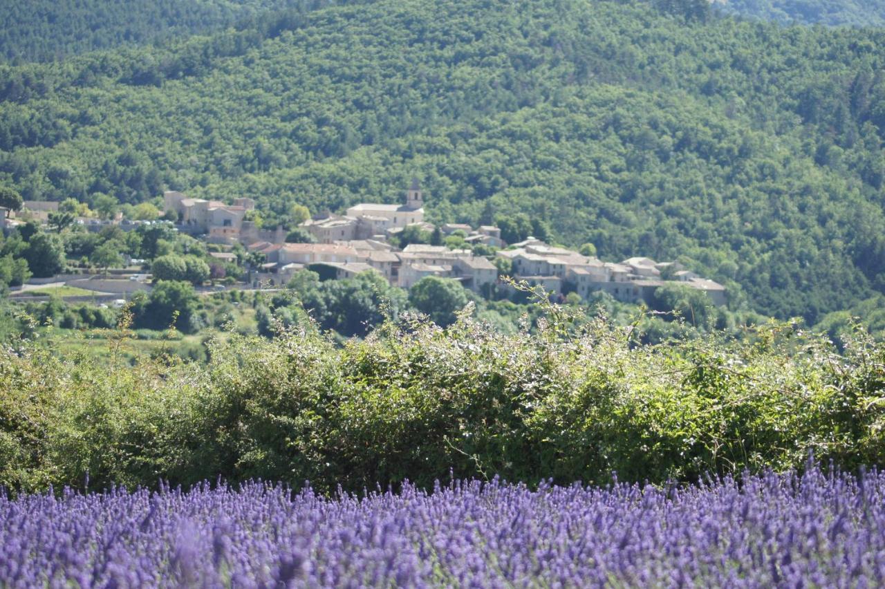 ホテル La Claveliere Saint-Auban-sur-lʼOuvèze エクステリア 写真