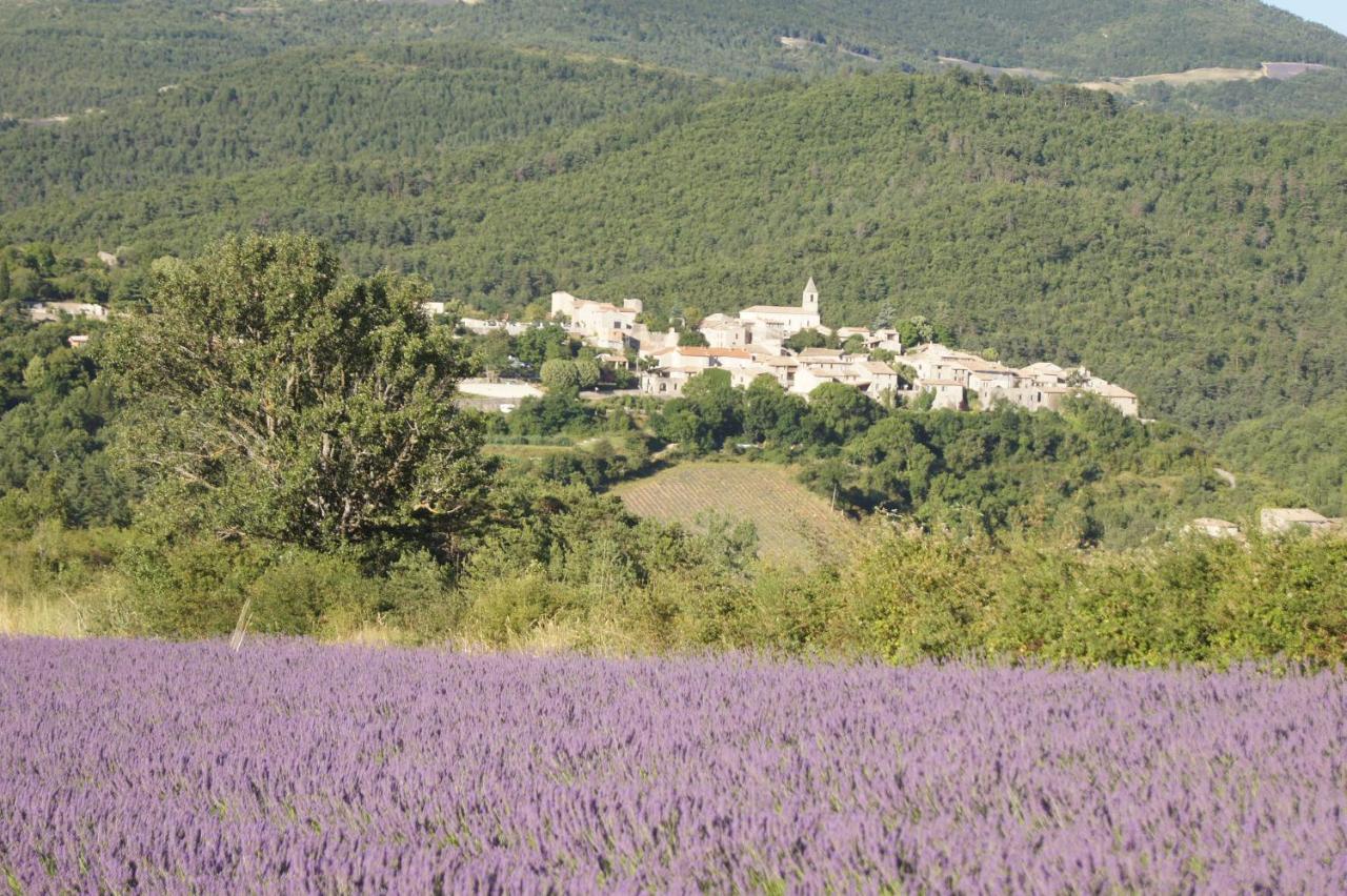 ホテル La Claveliere Saint-Auban-sur-lʼOuvèze エクステリア 写真